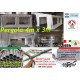 GAZEBO 4x3 M  ZINCATO D40 IMPERMEABILE - BIANCO ( Pergola ) 